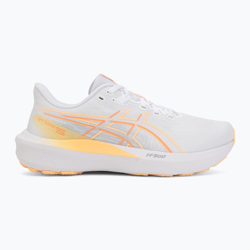 Moteriški bėgimo batai ASICS GT-1000 15 white/vivid coral 2