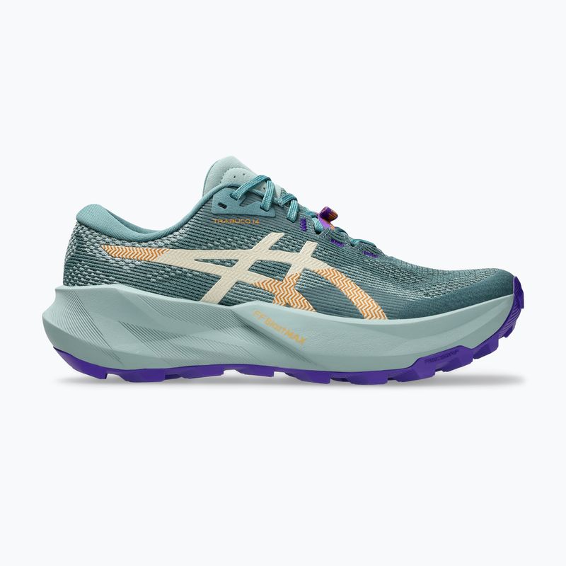 Moteriški bėgimo batai ASICS Trabuco 14 foggy teal/radiant amethyst 2