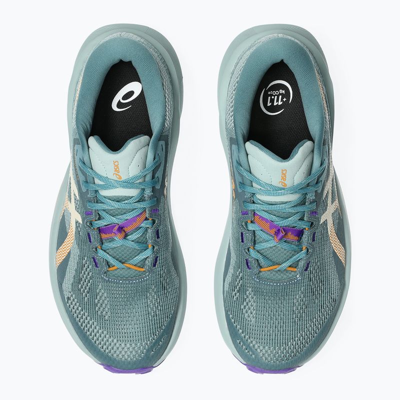 Moteriški bėgimo batai ASICS Trabuco 14 foggy teal/radiant amethyst 6