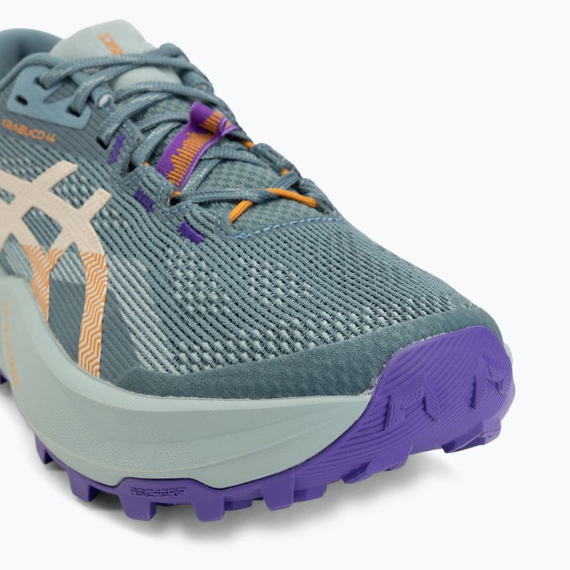 Moteriški bėgimo batai ASICS Trabuco 14 foggy teal/radiant amethyst 7