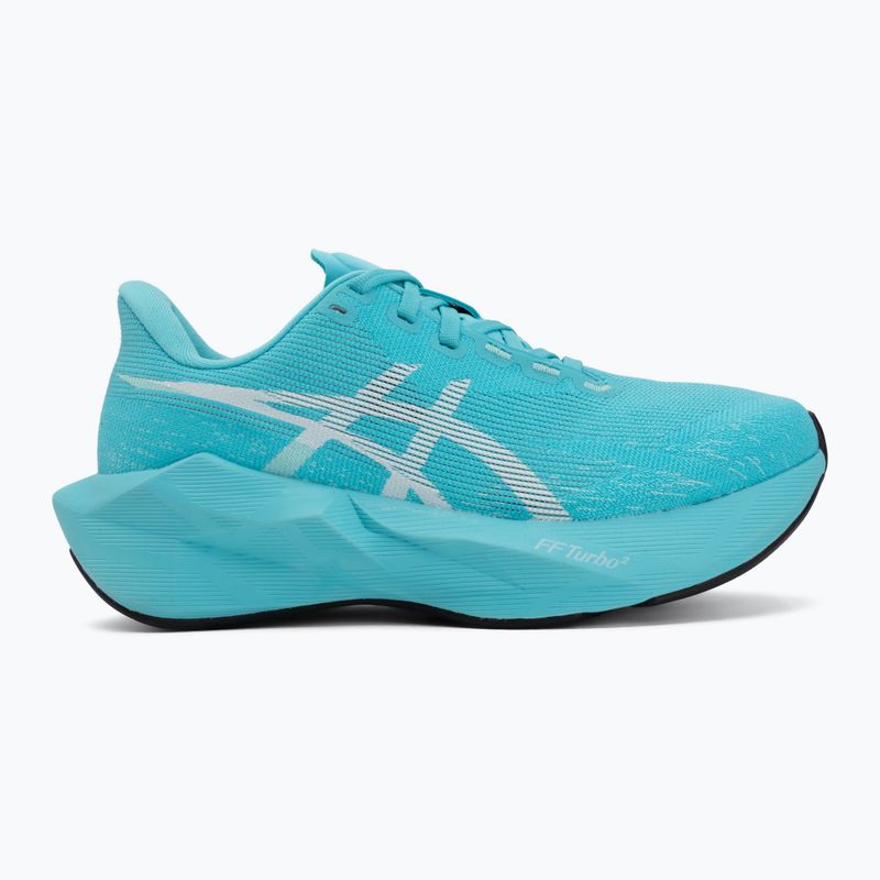 Moteriški bėgimo batai ASICS Novablast 6 energy aqua/white 2