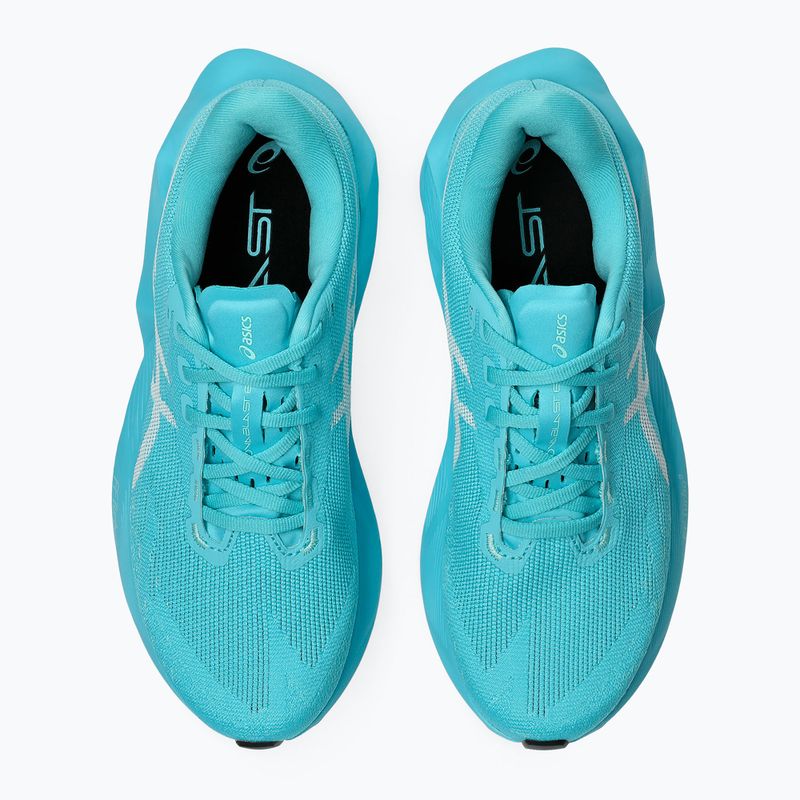 Moteriški bėgimo batai ASICS Novablast 6 energy aqua/white 6