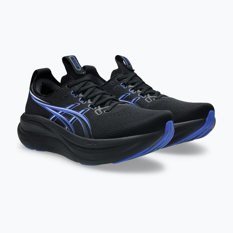 Vyriški bėgimo batai ASICS Gel-Nimbus 28 black/neon blue