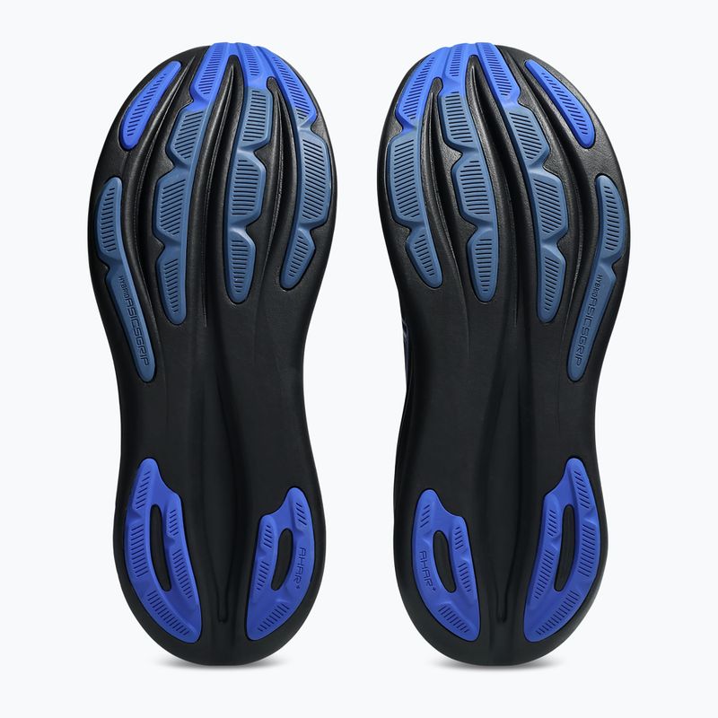 Vyriški bėgimo batai ASICS Gel-Nimbus 28 black/neon blue 4