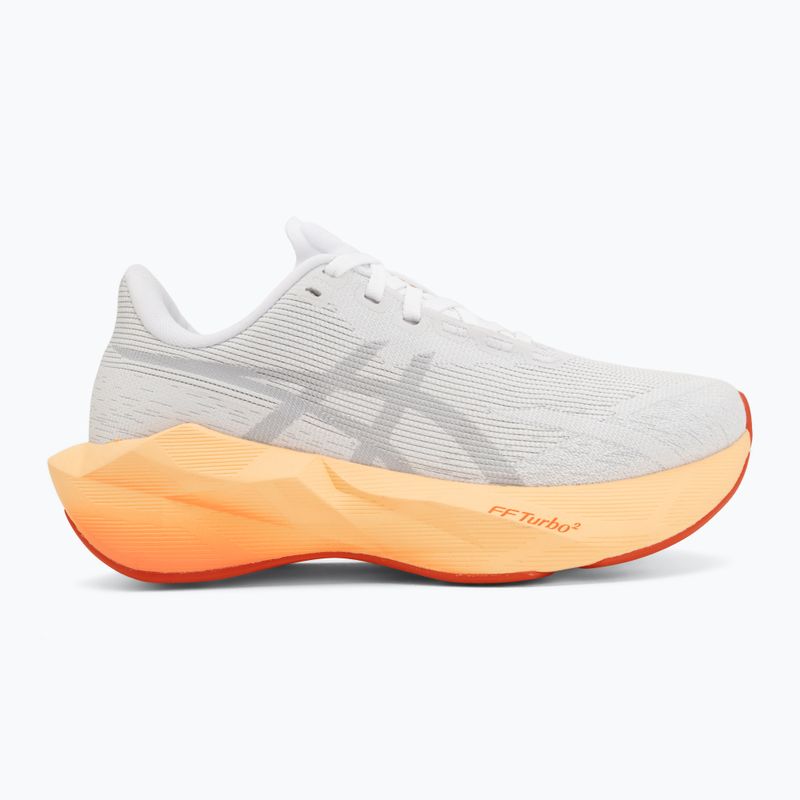Moteriški bėgimo batai ASICS Novablast 6 white/vivid coral 2