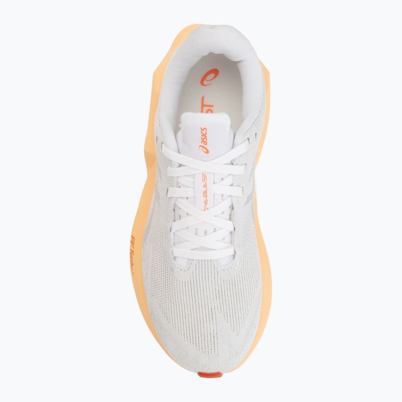 Moteriški bėgimo batai ASICS Novablast 6 white/vivid coral 5