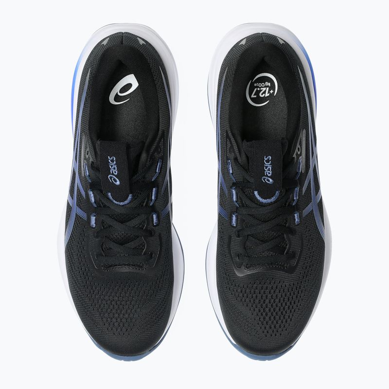 Vyriški bėgimo batai ASICS Gel-Cumulus 28 black/neon blue 5