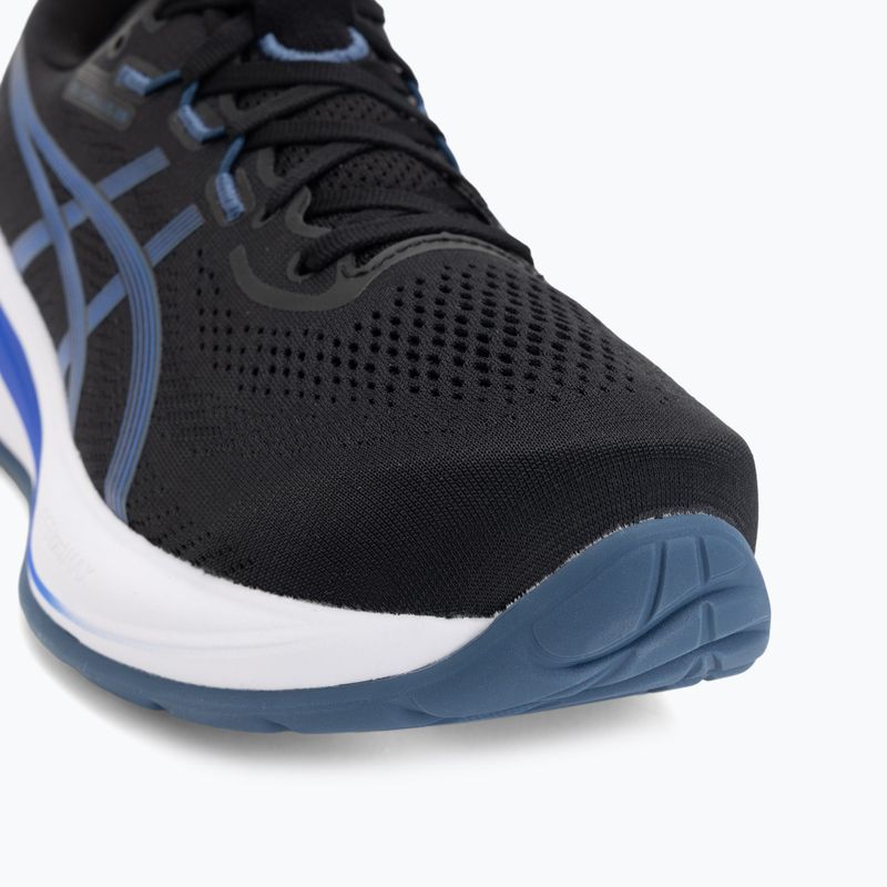 Vyriški bėgimo batai ASICS Gel-Cumulus 28 black/neon blue 7