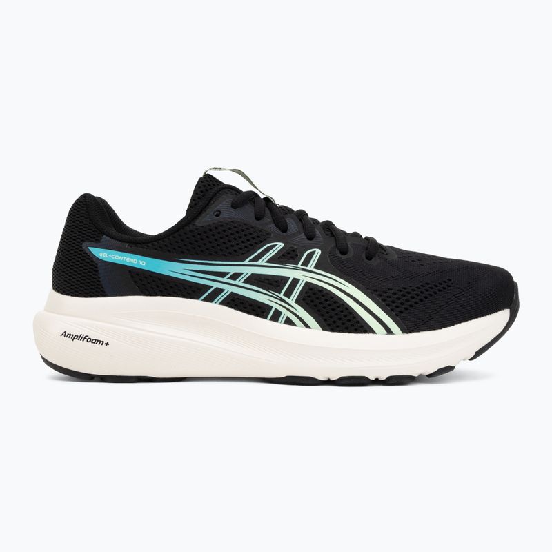 Vyriški bėgimo batai ASICS Gel-Contend 10 black/illuminate yellow 2