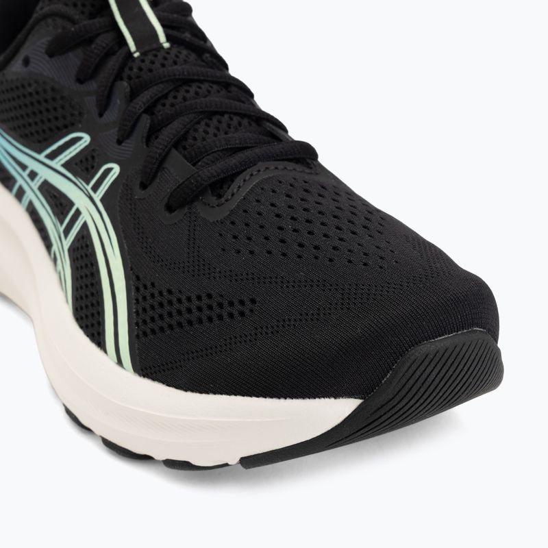 Vyriški bėgimo batai ASICS Gel-Contend 10 black/illuminate yellow 7