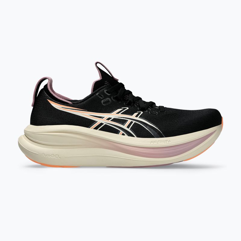 Moteriški bėgimo batai ASICS Gel-Nimbus 28 black/taro purple 2