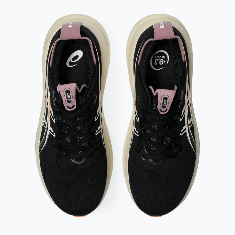 Moteriški bėgimo batai ASICS Gel-Nimbus 28 black/taro purple 5