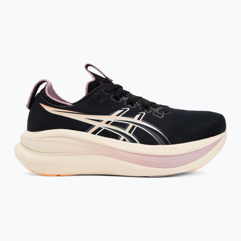 Moteriški bėgimo batai ASICS Gel-Nimbus 28 black/taro purple 2