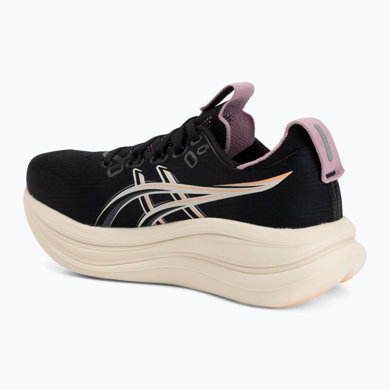 Moteriški bėgimo batai ASICS Gel-Nimbus 28 black/taro purple 3