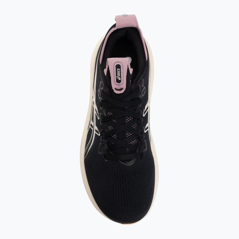 Moteriški bėgimo batai ASICS Gel-Nimbus 28 black/taro purple 5