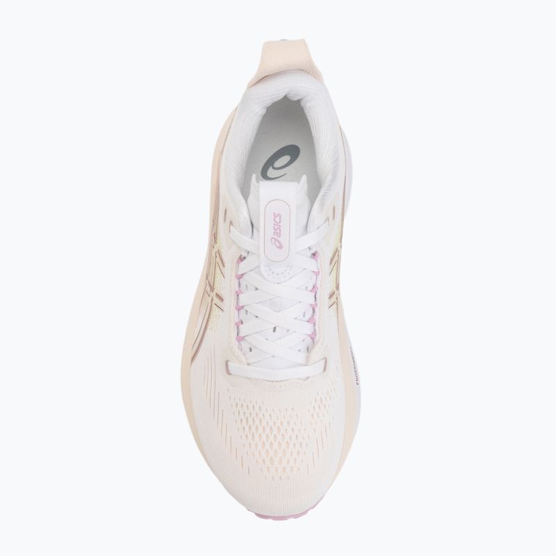 Moteriški bėgimo batai Asics Gel-Kayano 33 White/Hazy Lilac 5