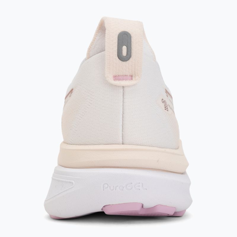 Moteriški bėgimo batai Asics Gel-Kayano 33 White/Hazy Lilac 6