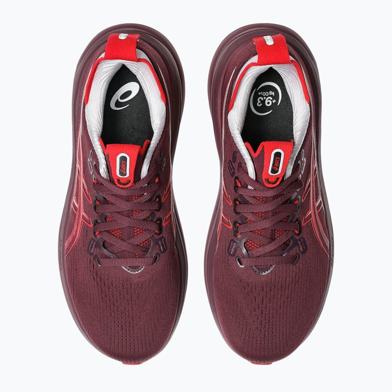 Moteriški bėgimo batai ASICS Gel-Nimbus 28 beniimo purple/speed red 5