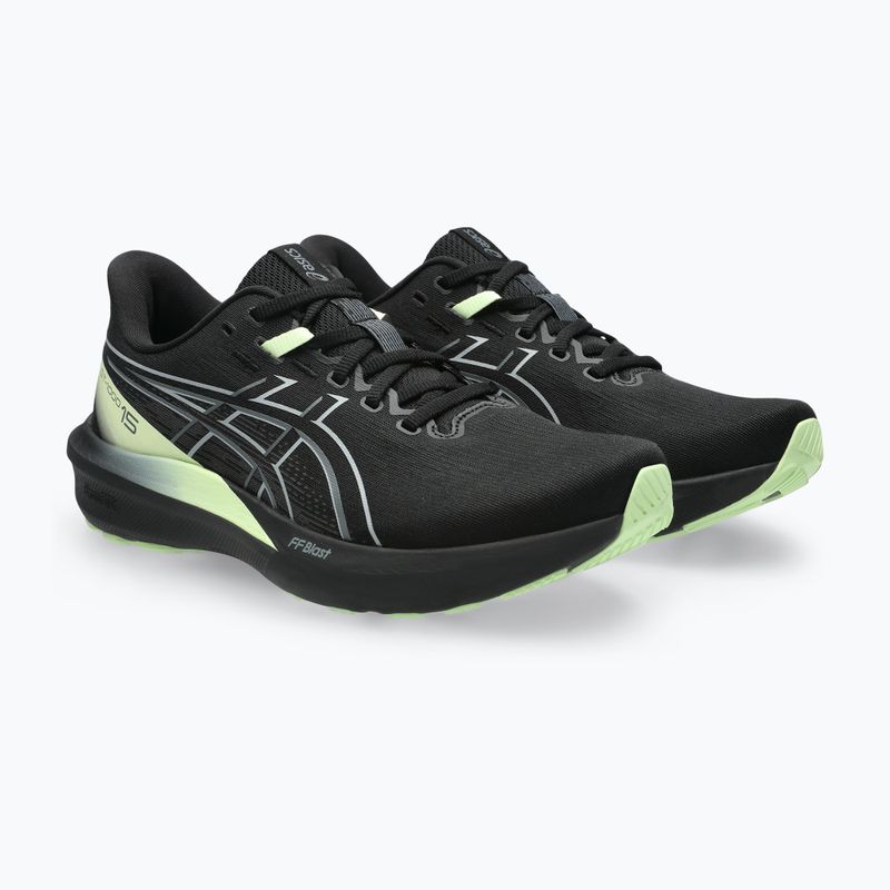 Vyriški bėgimo batai ASICS GT-1000 15 black/illuminate yellow