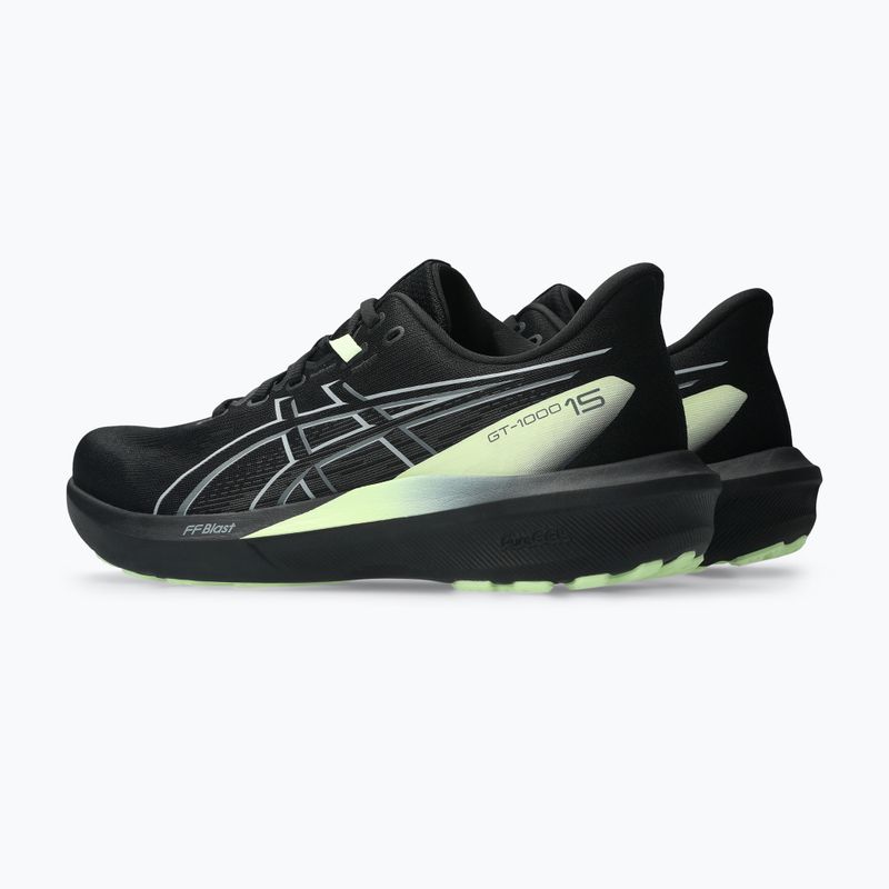 Vyriški bėgimo batai ASICS GT-1000 15 black/illuminate yellow 3