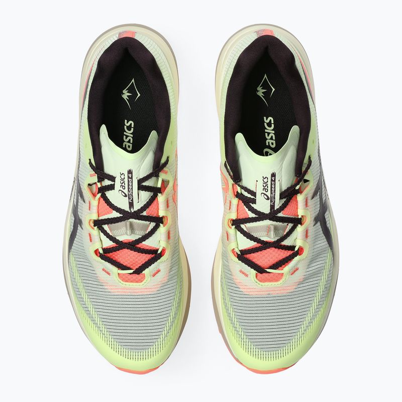 Bėgimo batai Asics Fujispeed 4 illuminate yellow/dark aubergine 4