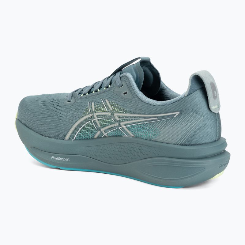 Vyriški bėgimo batai ASICS Gel-Kayano 33 foggy teal/illuminate yellow 3
