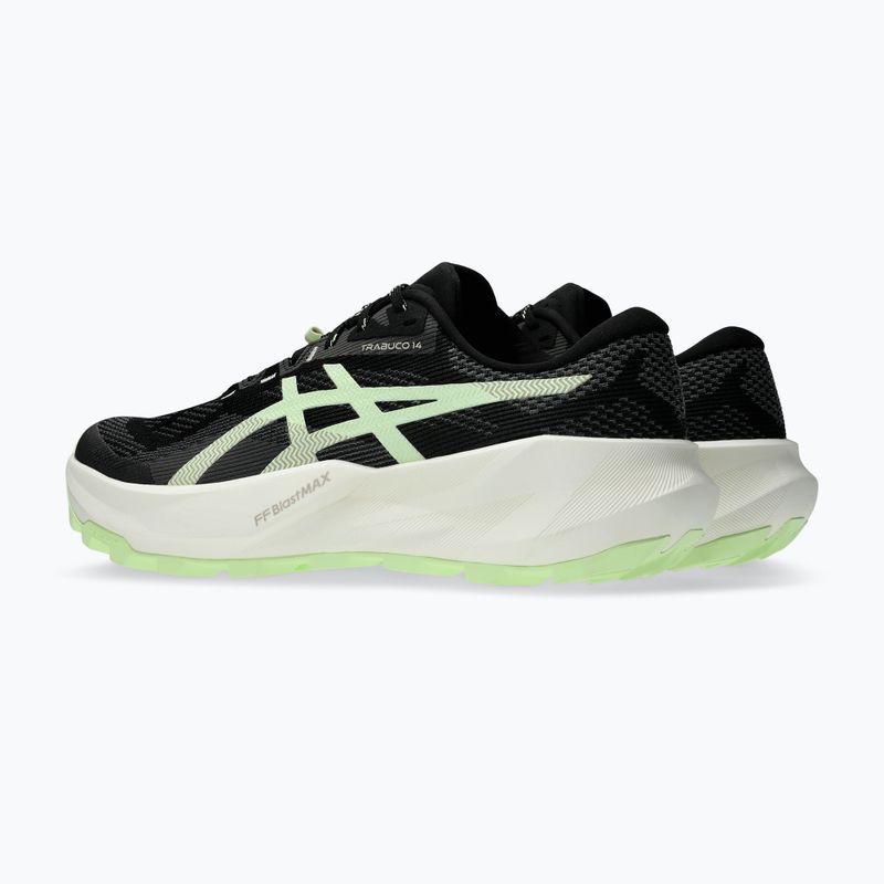 Vyriški bėgimo batai Asics Trabuco 14 black/illuminate yellow 3