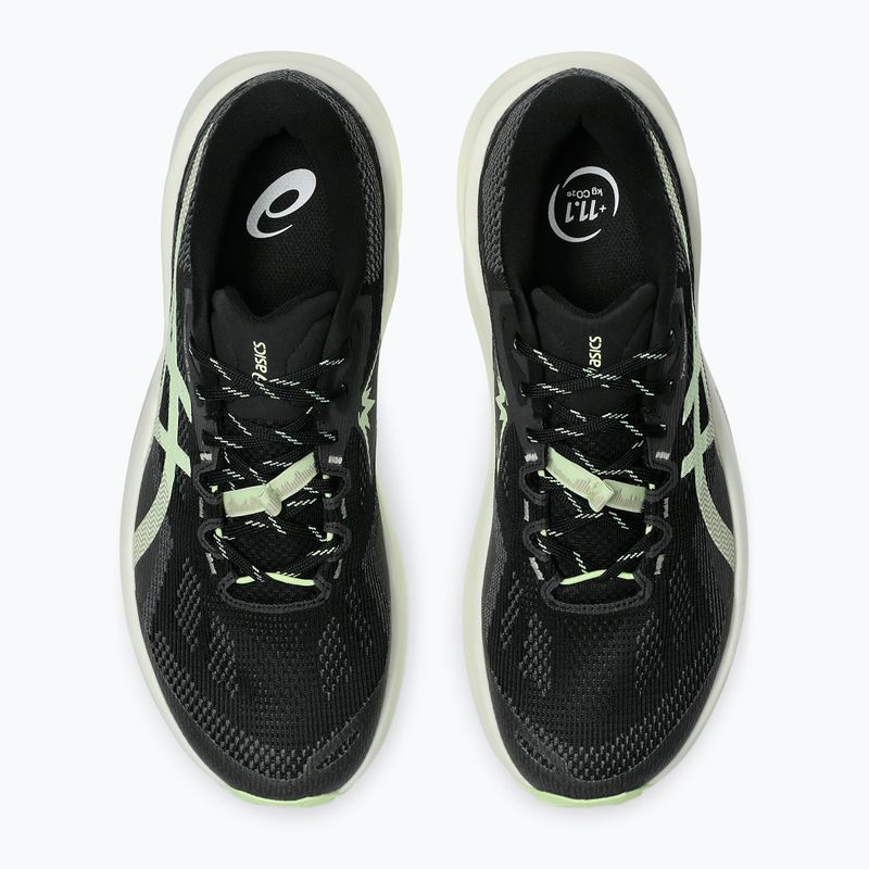 Vyriški bėgimo batai Asics Trabuco 14 black/illuminate yellow 5