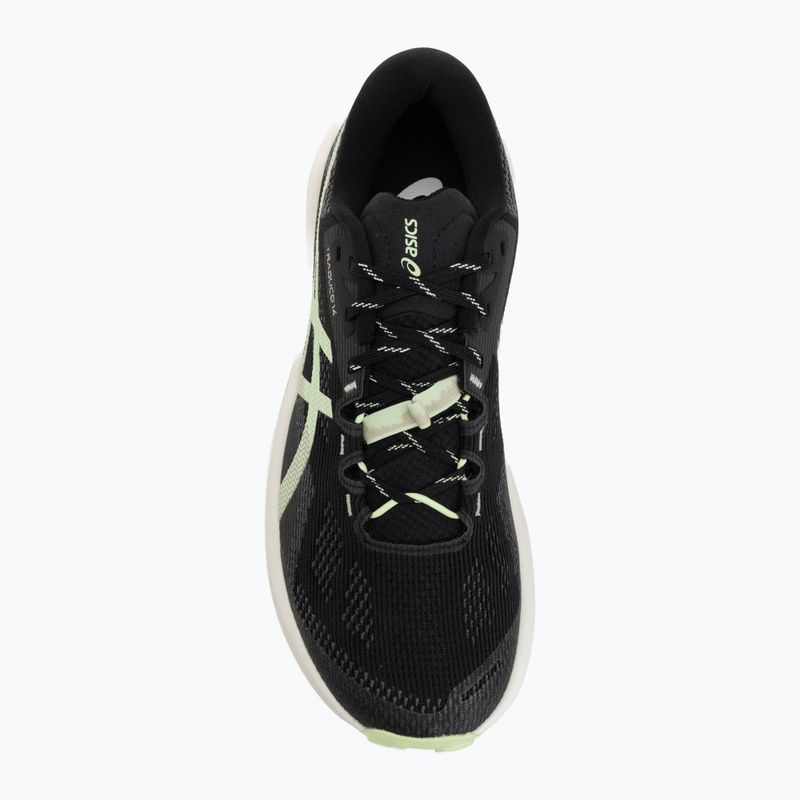 Vyriški bėgimo batai Asics Trabuco 14 black/illuminate yellow 5