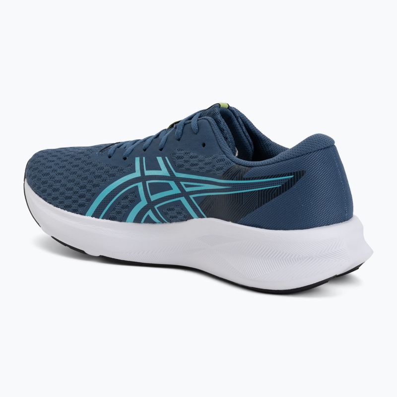 Vyriški bėgimo batai ASICS Patriot 14 grand shark/energy aqua 3