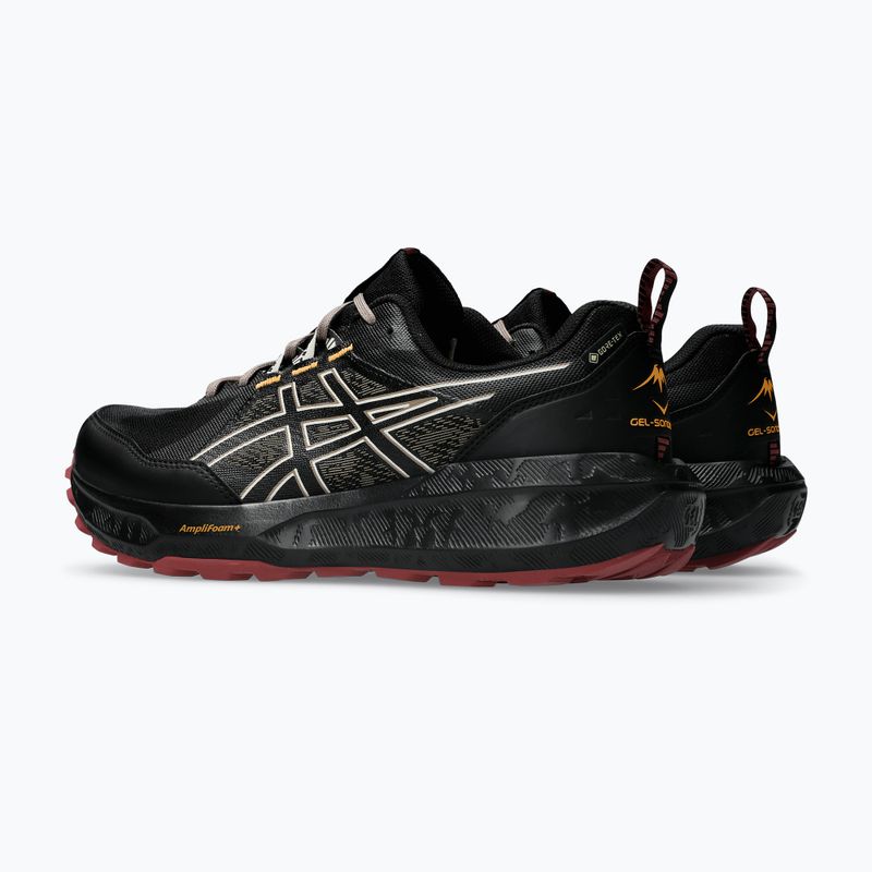 Vyriški bėgimo batai Asics Gel-Sonoma 8 Gtx Black/Brisket Red 3