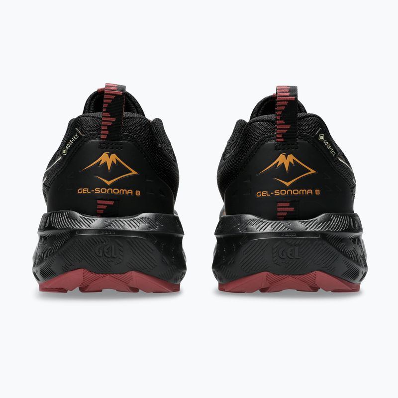 Vyriški bėgimo batai Asics Gel-Sonoma 8 Gtx Black/Brisket Red 6