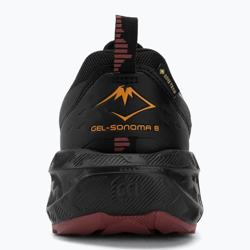 Vyriški bėgimo batai Asics Gel-Sonoma 8 Gtx Black/Brisket Red 6