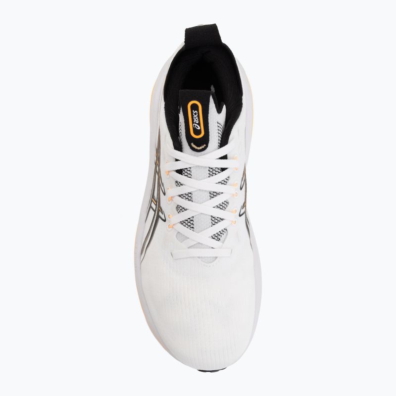 Vyriški bėgimo batai ASICS Gel-Nimbus 28 white/stadium orange 5