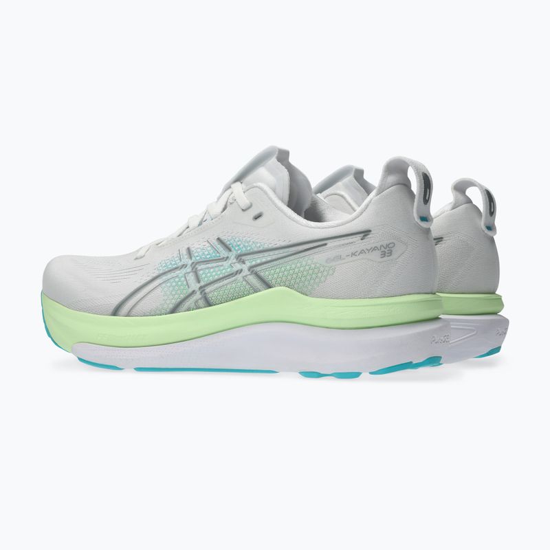Vyriški bėgimo batai ASICS Gel-Kayano 33 white/energy aqua 3