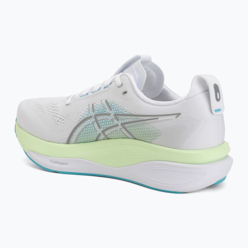 Vyriški bėgimo batai ASICS Gel-Kayano 33 white/energy aqua 3