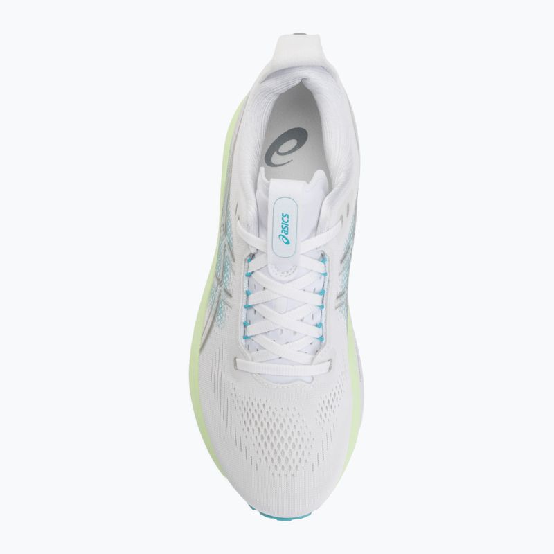 Vyriški bėgimo batai ASICS Gel-Kayano 33 white/energy aqua 5