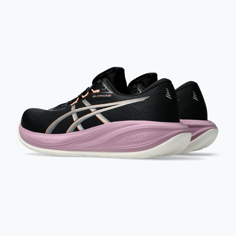 Moteriški bėgimo batai Asics Gel-Cumulus 28 Black/Taro Purple 4