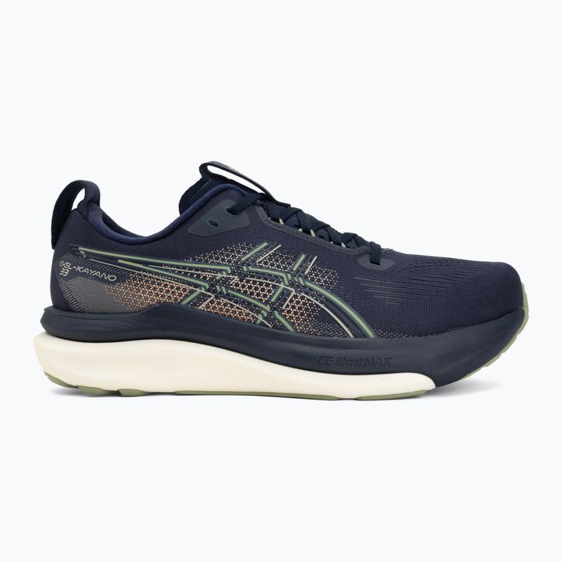 Vyriški bėgimo batai ASICS Gel-Kayano 33 midnight/khaki green 2