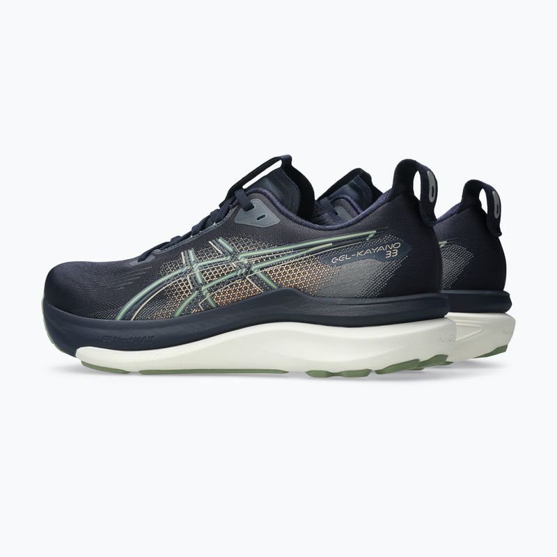 Vyriški bėgimo batai ASICS Gel-Kayano 33 midnight/khaki green 3