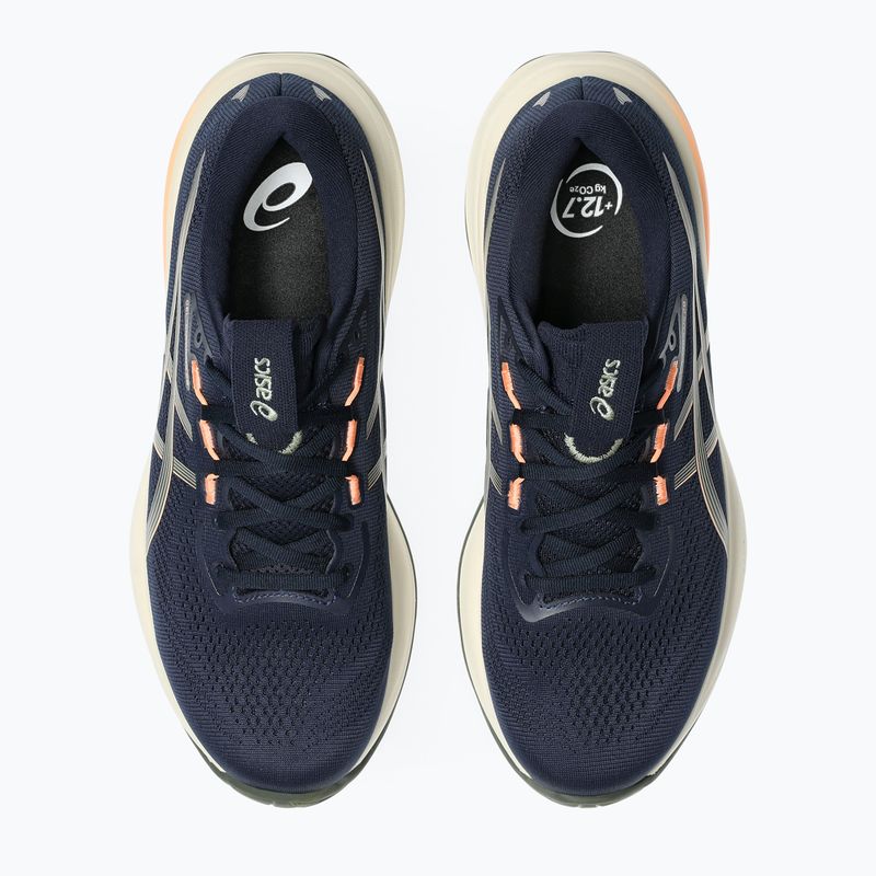 Vyriški bėgimo batai ASICS Gel-Cumulus 28 midnight/khaki green 5