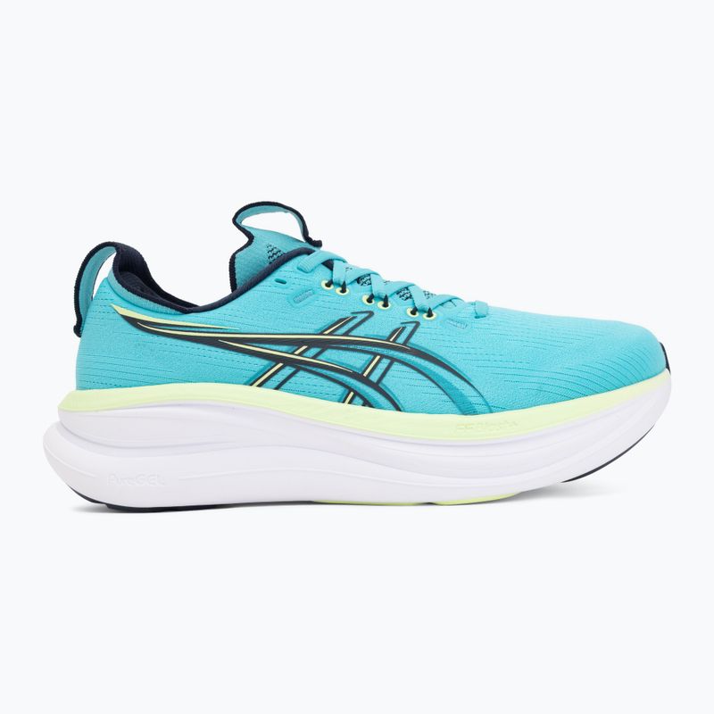Vyriški bėgimo batai ASICS Gel-Nimbus 28 energy aqua/midnight 2
