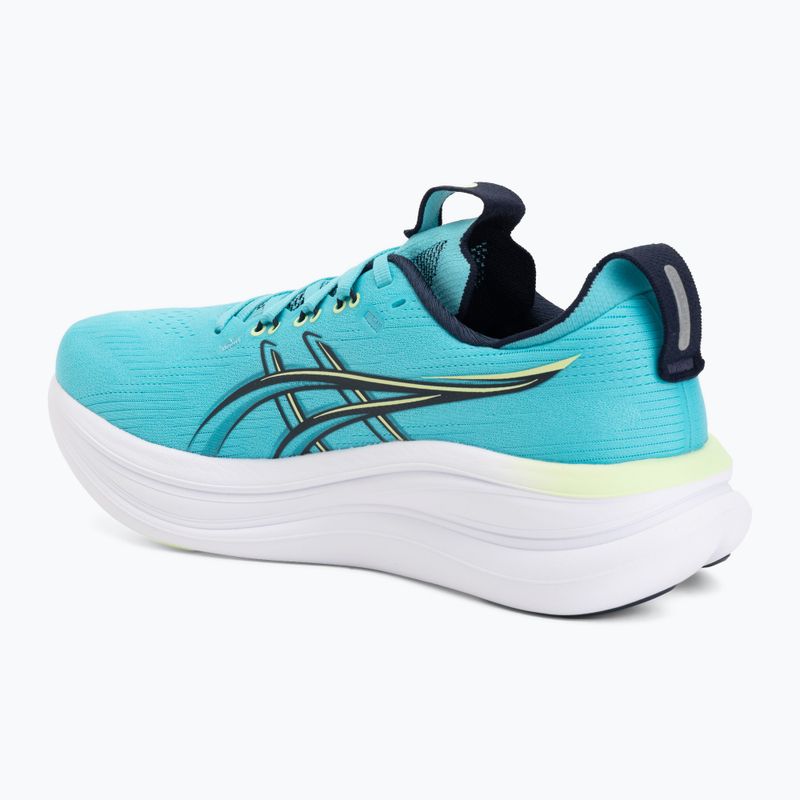 Vyriški bėgimo batai ASICS Gel-Nimbus 28 energy aqua/midnight 3