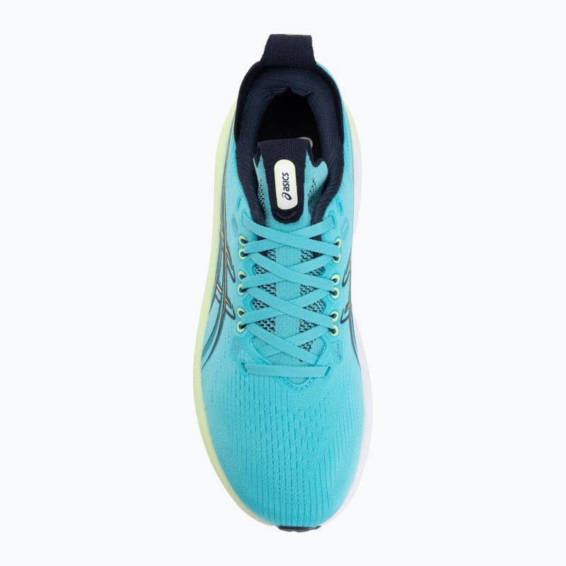 Vyriški bėgimo batai ASICS Gel-Nimbus 28 energy aqua/midnight 5