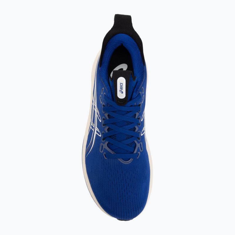 Vyriški bėgimo batai ASICS Gel-Nimbus 28 prussian blue/cream 5