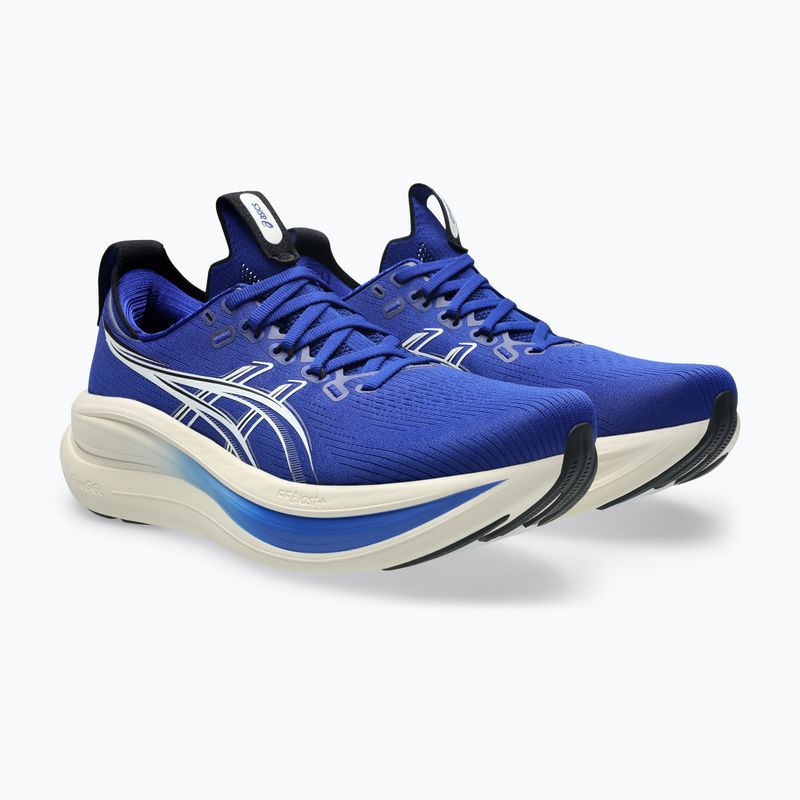 Vyriški bėgimo batai ASICS Gel-Nimbus 28 prussian blue/cream