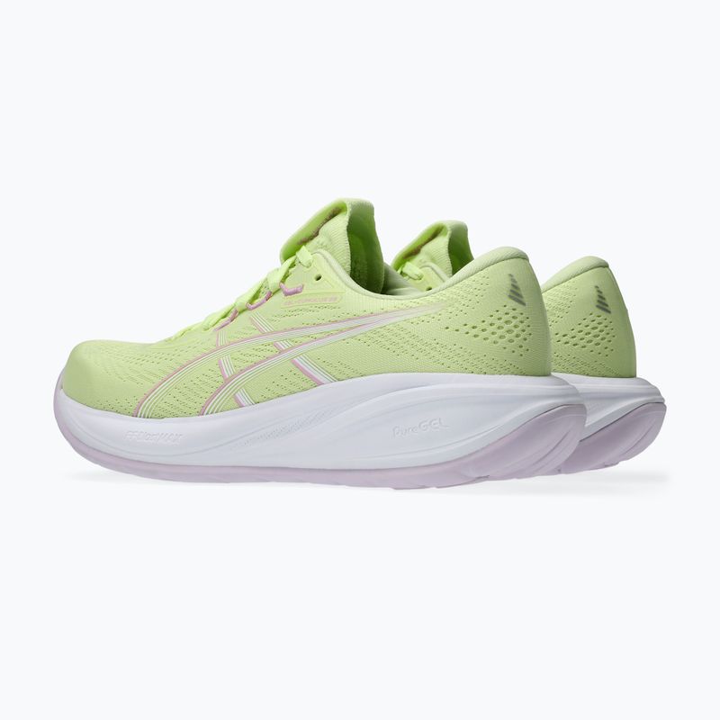 Moteriški bėgimo batai Asics Gel-Cumulus 28 Glow Green/Hazy Lilac 4