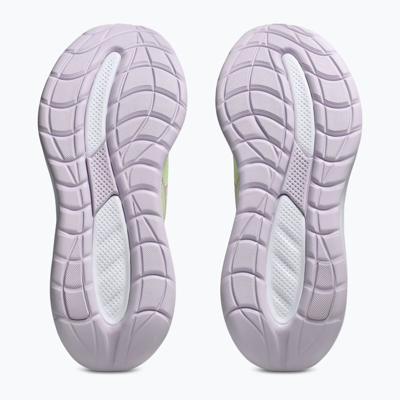 Moteriški bėgimo batai Asics Gel-Cumulus 28 Glow Green/Hazy Lilac 5