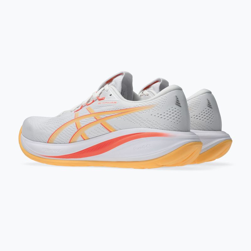 Moteriški bėgimo batai Asics Gel-Cumulus 28 White/Orange Glow 4