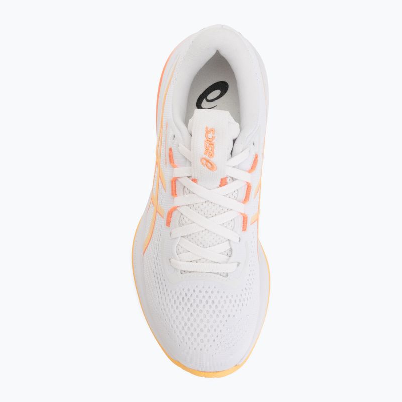 Moteriški bėgimo batai Asics Gel-Cumulus 28 White/Orange Glow 5